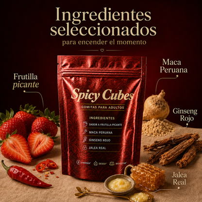Spicy Cubes™ — La gomita para volver a encontrarse