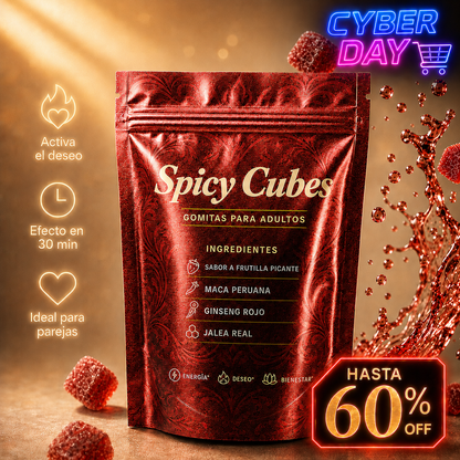 Spicy Cubes™ — La gomita para volver a encontrarse